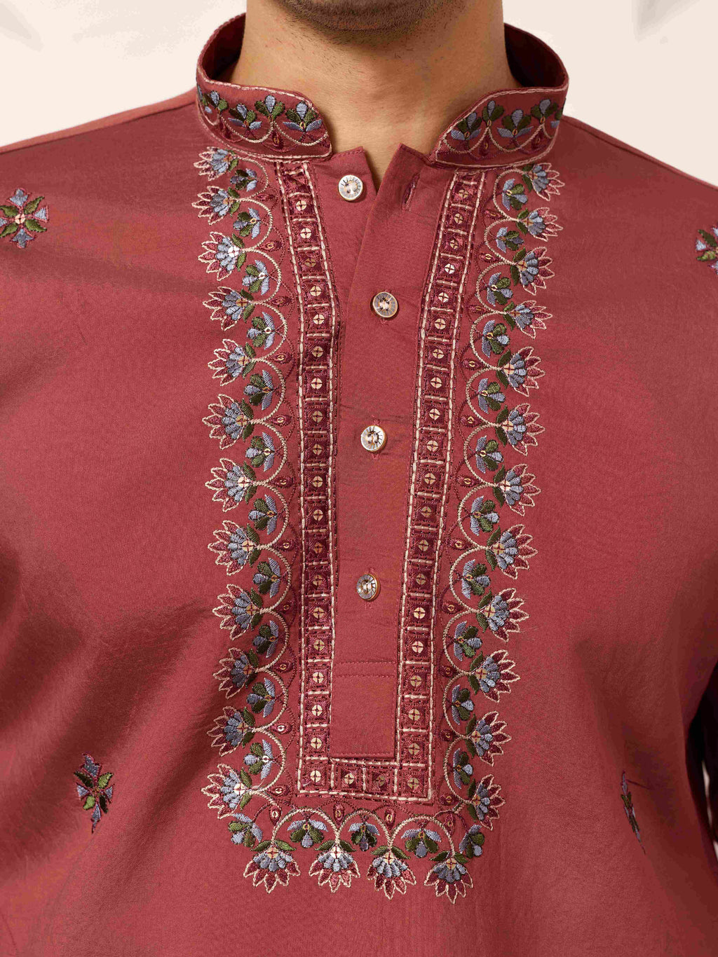 Luxury Royal Look Orange Kurta with Dupatta for Mens Collection