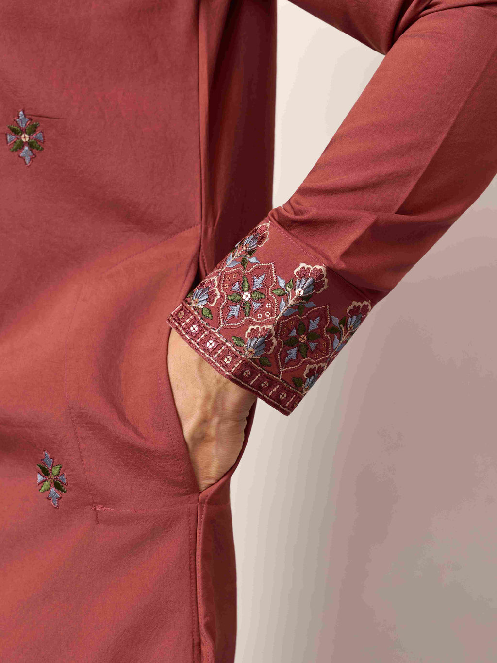 Luxury Royal Look Orange Kurta with Dupatta for Mens Collection