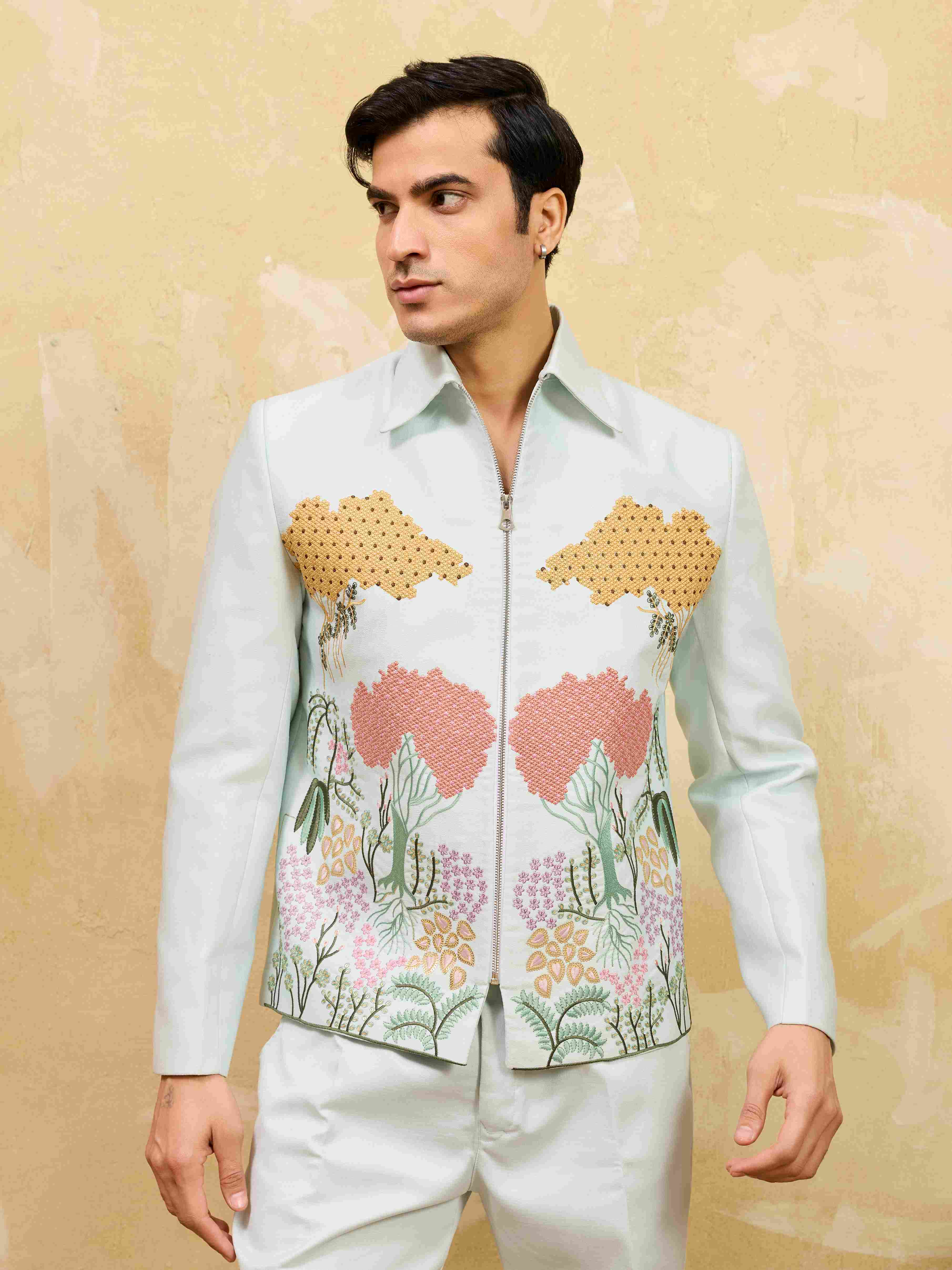 Premium Sky Bomber Jacket and Pant Combo for Mens Wear