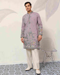 Kurta with Bottom - WHITE