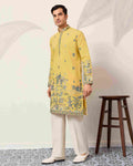 Kurta with Bottom - WHITE