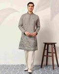 Kurta with Bottom - WHITE