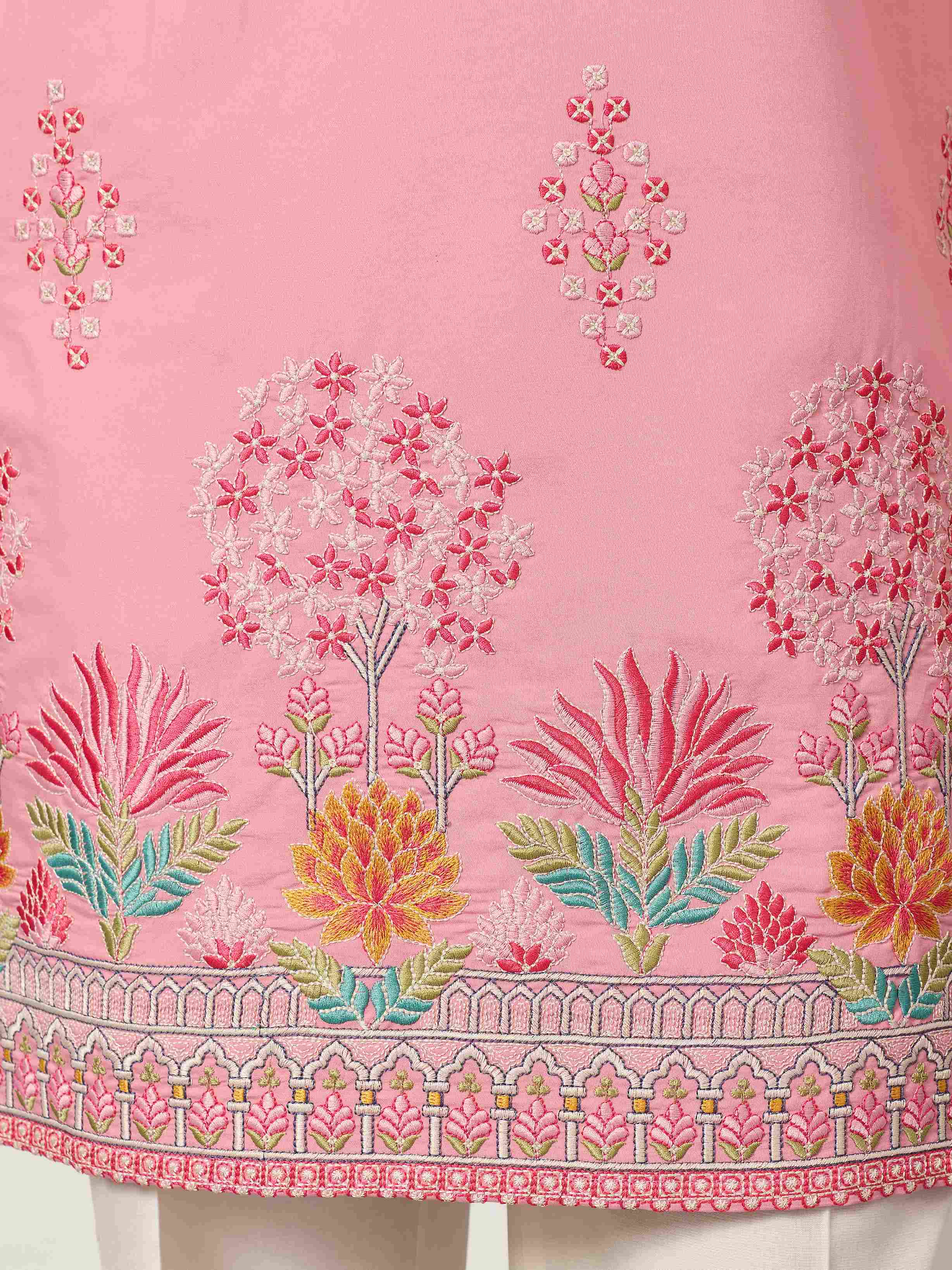 New Stylish Trendy Pink Color Kurta for Mens Wear