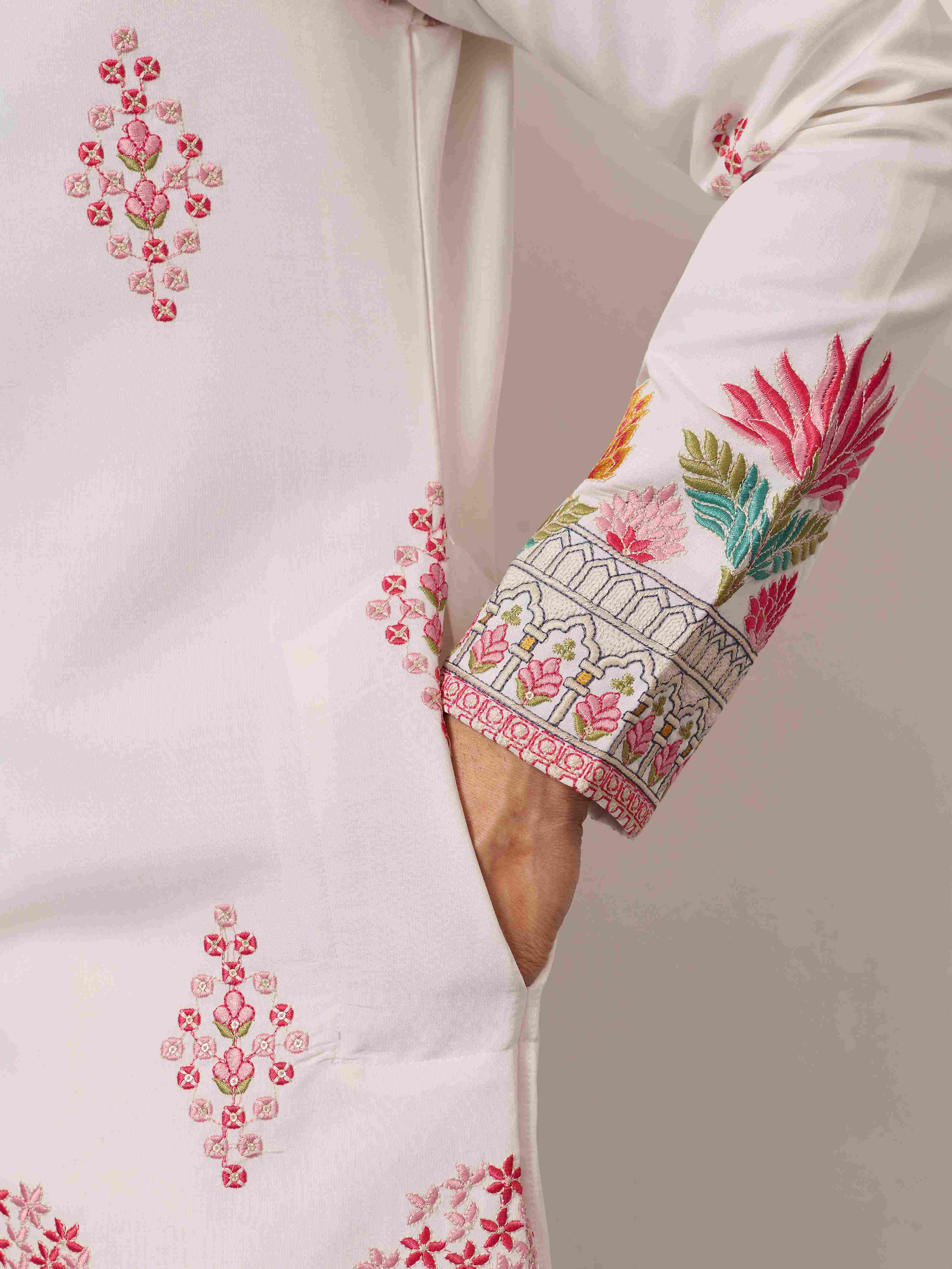 Royal Prince White Kurta Outfit for Mens Wear Collection