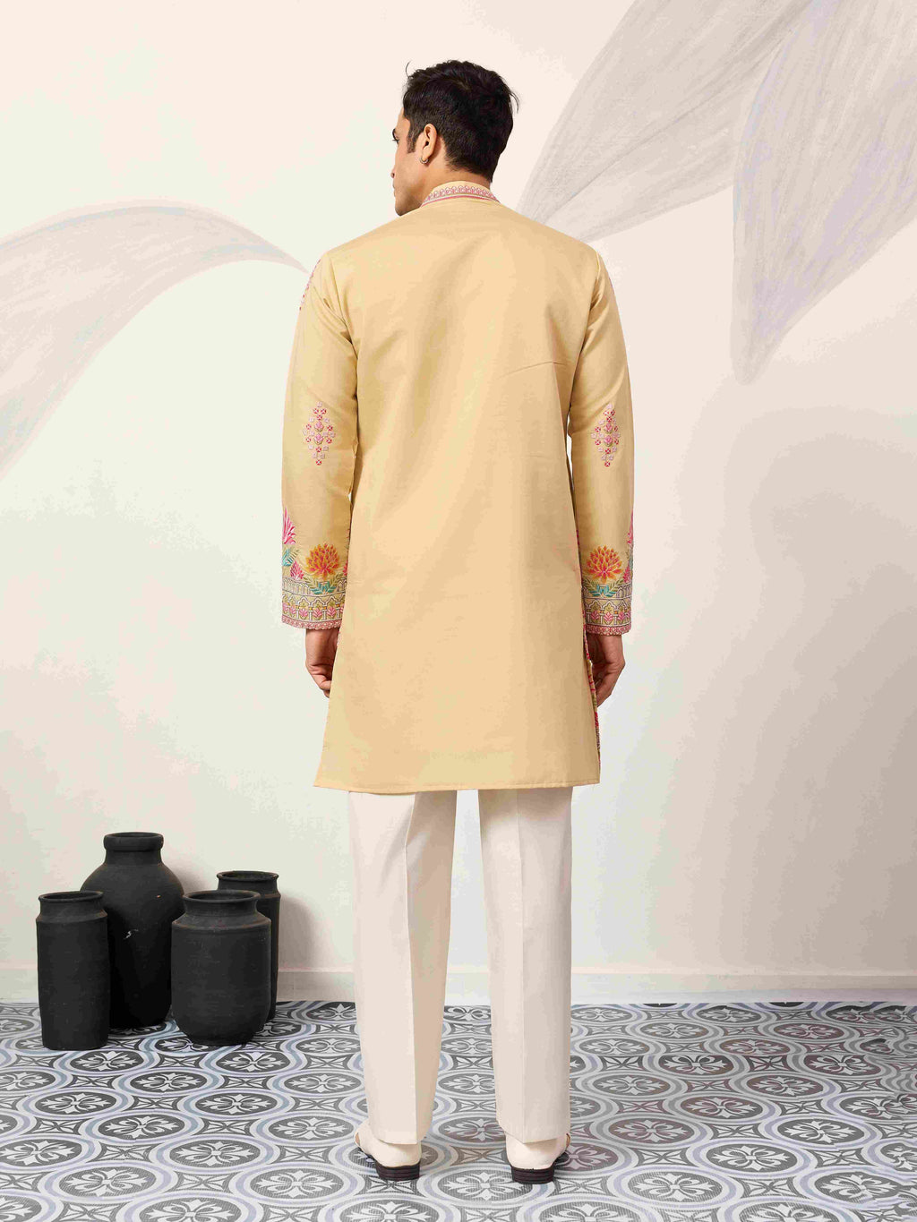 Groom Yellow Kurta for Haldi Ceremony Special for Mens