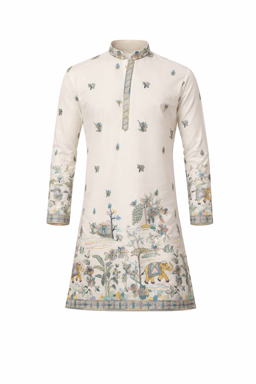 White Kurta for Indian Wedding Mens Wear
