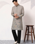 Kurta with Bottom - BLACK