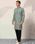 Kurta with Bottom - BLACK