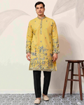Kurta with Bottom - BLACK