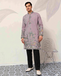 Kurta with Bottom - BLACK